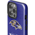 NFL Baltimore Ravens Distressed iPhone 15 Pro Impact Case